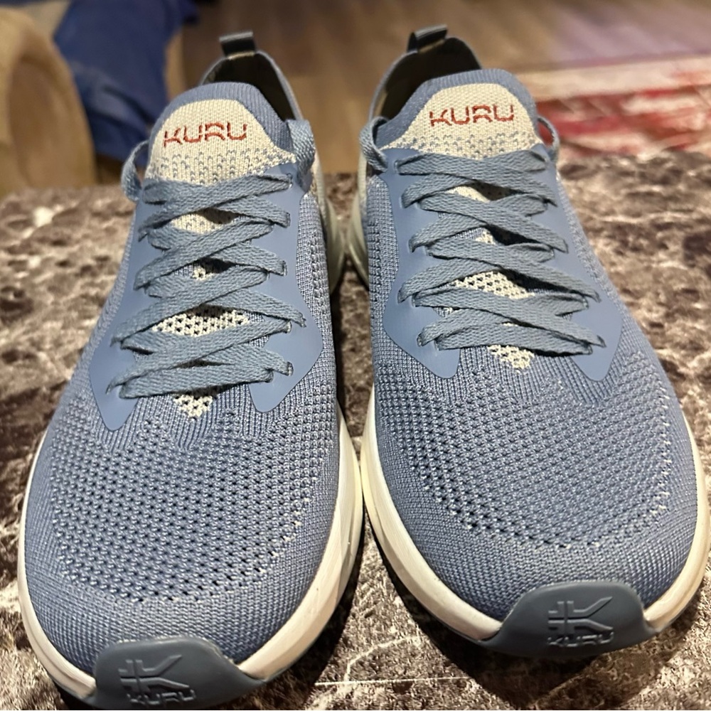 KURU FLUX Sky Blue Mesh Athletic Shoes
